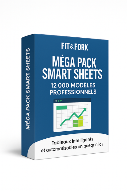 Mega Smart Sheets Pack – 12,000 Professional Templates (Excel &amp; Google Sheets) 