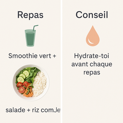 Programme Fit&Fork – 7 jours pour se remettre en forme et mieux manger